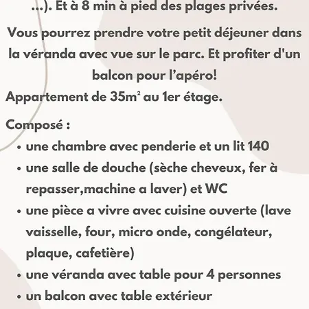 T2 Qaurtier Couchant, Vue Parc, Au Calme, A 5 Min De La