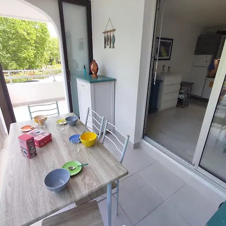 T2 Qaurtier Couchant, Vue Parc, Au Calme, à 5 Min De La Appartamento La Grande-Motte