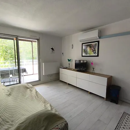 T2 Qaurtier Couchant, Vue Parc, Au Calme, A 5 Min De La Apartmán